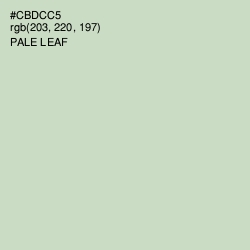 #CBDCC5 - Sea Mist Color Image